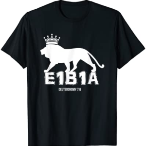 E1B1A Hebrew Israelite T-shirt Judah Torah Yahuah 12 Tribes