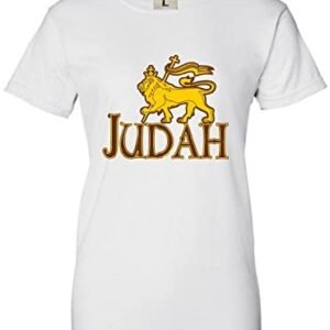 Go All Out Womens Tribe of Judah Lion Hebrew Israelites T-Shirt