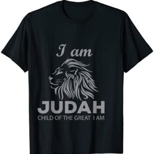 Hebrew Israelite Clothing I Am Judah Lion Child T-Shirt