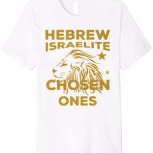 Hebrew Israelite Clothing Women Girls Lion Chosen T Shirt