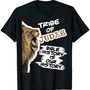 Hebrew Israelite Tribe Judah Lion Heritage Torah T-Shirt