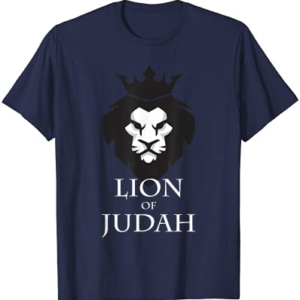Lion of Judah T-Shirt Hebrew Israelite Tribe Judah Yah